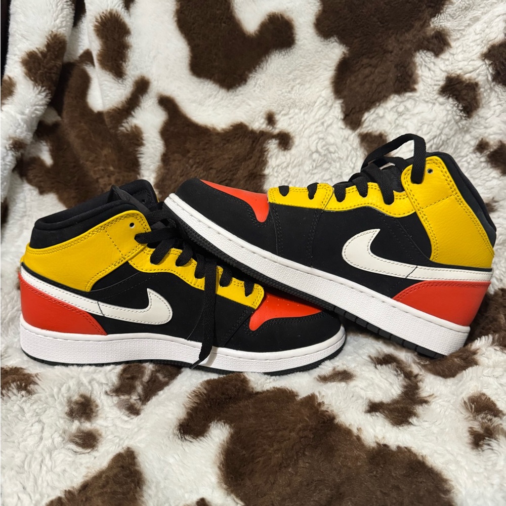 Jordan Black and Yellow High-Tops
